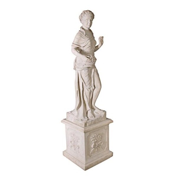Four Seasons Spring Statue With Plinth